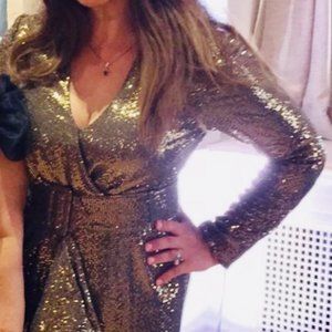 Badgley Mischka Gown